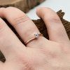 Prsten - SOLITAIRE AMORA QUATTRO - briliant 0,19ct