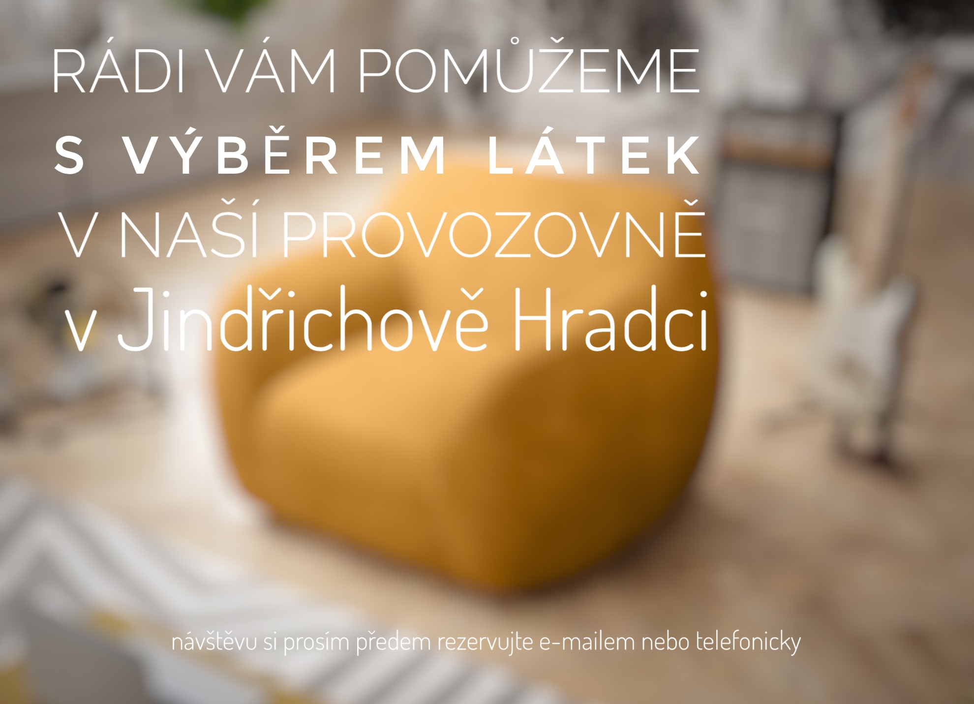 Pomoc s výběrem látek vlevo