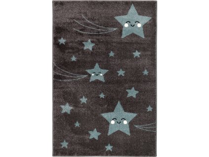 Dětský koberec Playtime 0610A modrý