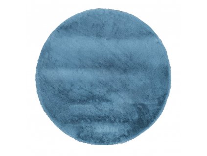 Koberec Lop kruh 0460 096 modrá, Rozmery 0.80 x 0.80