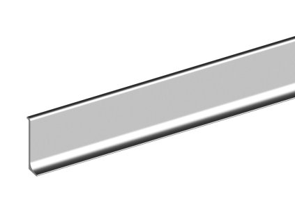 AP38/2 soklová lišta, PVC stříbrná, 40 mm, 2,7 m