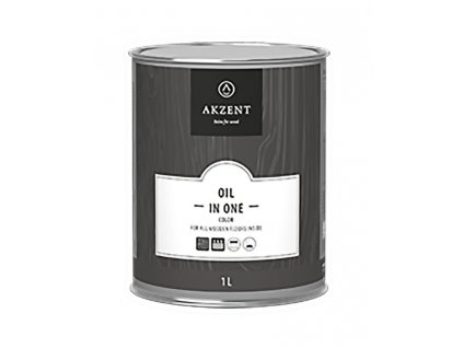 AKZENT OIL IN ONE COLOR lak pigmentový impregnační olej taupe, 1 l