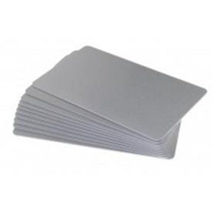 10754 karty pvc strieborne 30mil