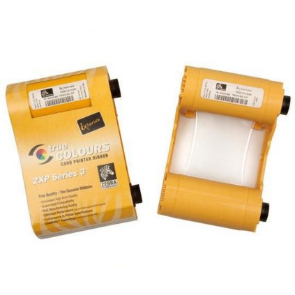 Páska Zebra monochromatická čierna pre tlačiareň Zebra ZXP3, potlač 1 000 obr.  800033-801