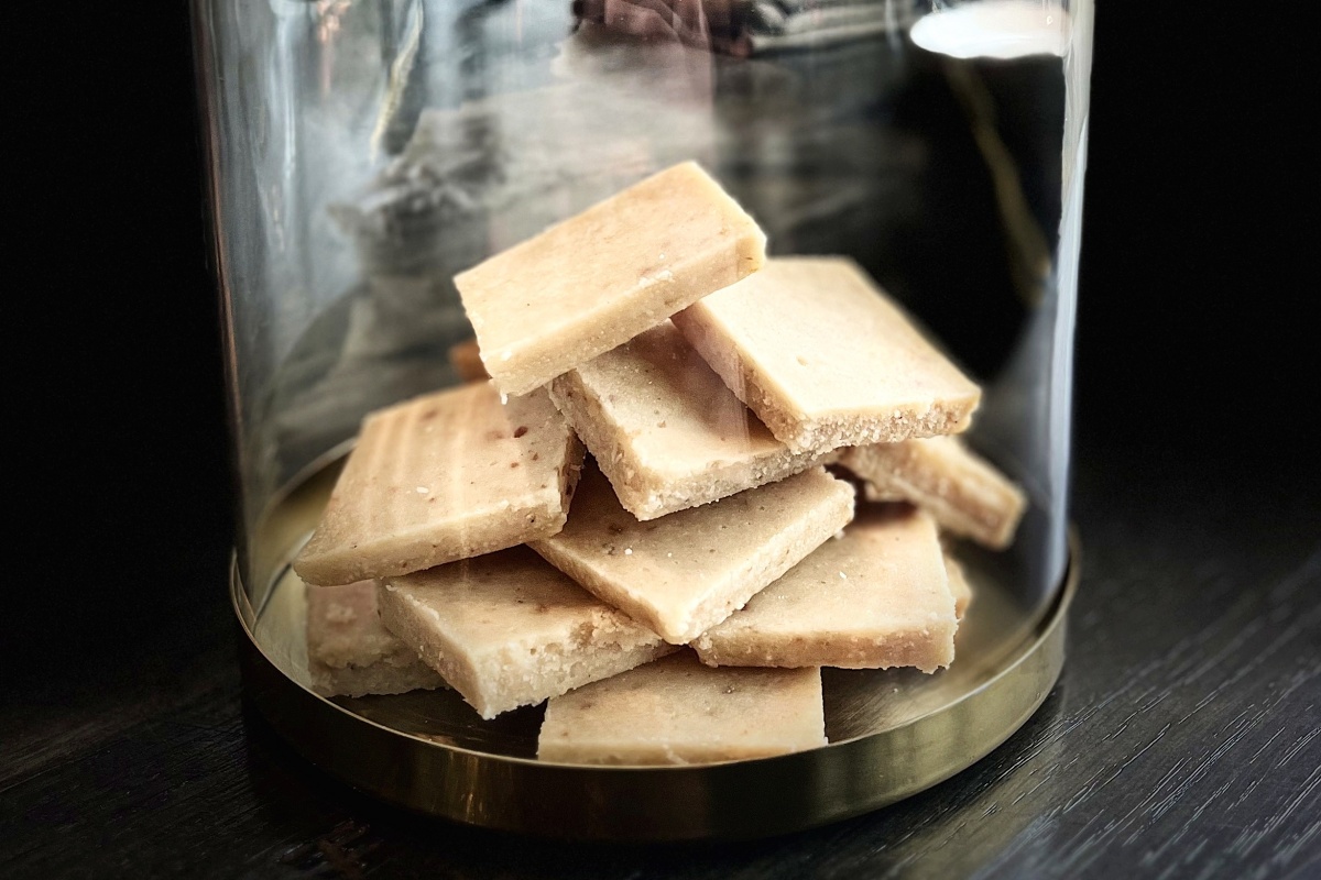 Kaju Katli with Miso