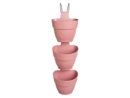 Květináč Vibia Campana Vertical Forest set 3 dusty pink