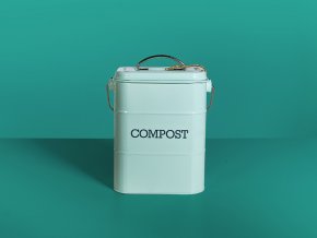 Koš na bioodpad Kitchen craft kompostér modrá nádoba
