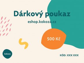 Dárková poukázka500