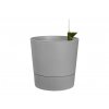 Květináč samozavlažovací Greensense Aqua Care Round light concrete halvni