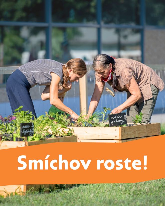 Smíchovská komunitní zahrada roste. A vy můžete být u toho. Zahrada v centru dění. Místo, kam si můžete odskočit po práci,...