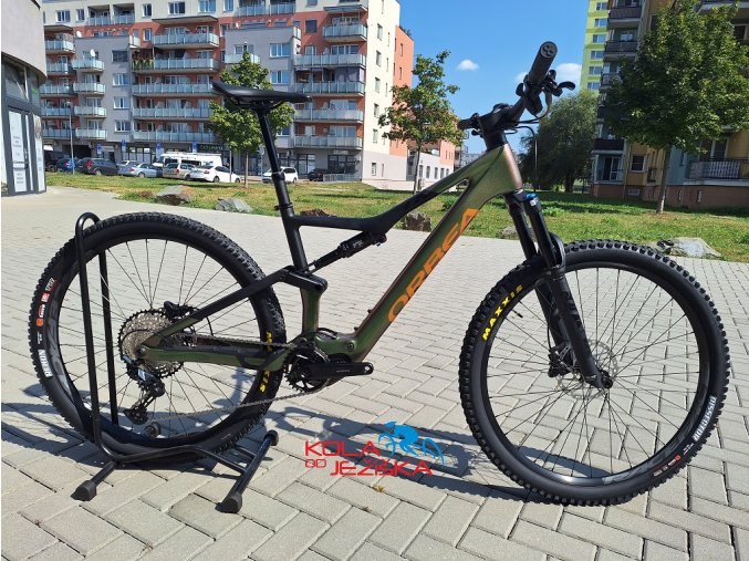 Orbea Rise M20 2024 Chameleon Green Goblin/Black