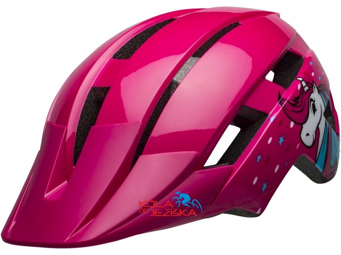 přilba Bell Sidetrack II Toddler Pink Unicorn