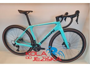 Gravel kolo Bianchi Impulso Comp 2026 Celeste/Graphite