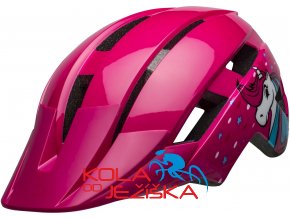 přilba Bell Sidetrack II Toddler Pink Unicorn