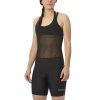 Chrono Sport Halter Bib Short Womens Black z uhlu