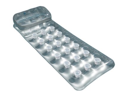 Intex nafukovaci lehatko na vodu s polstarem sedive