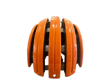 carrera prilba cyklisticka mestska skladna velikost S.M 55 58cm oranzova..