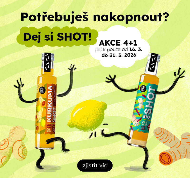 Akce shot 4+1 mobil