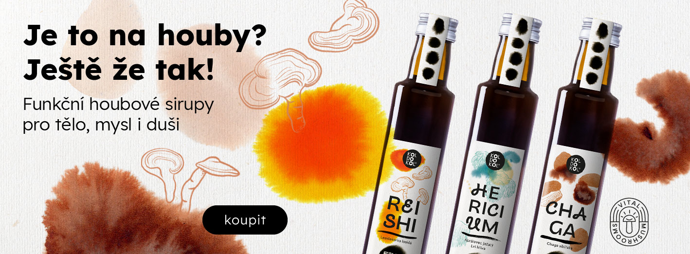 Houbové sirupy