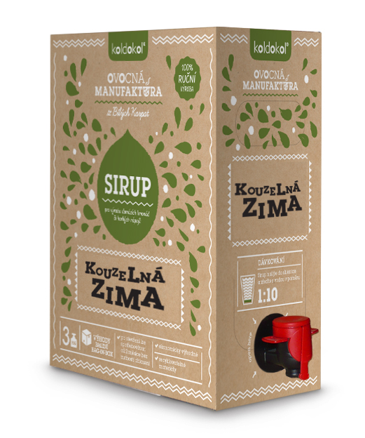 3kg KOUZELNÁ ZIMA sirup
