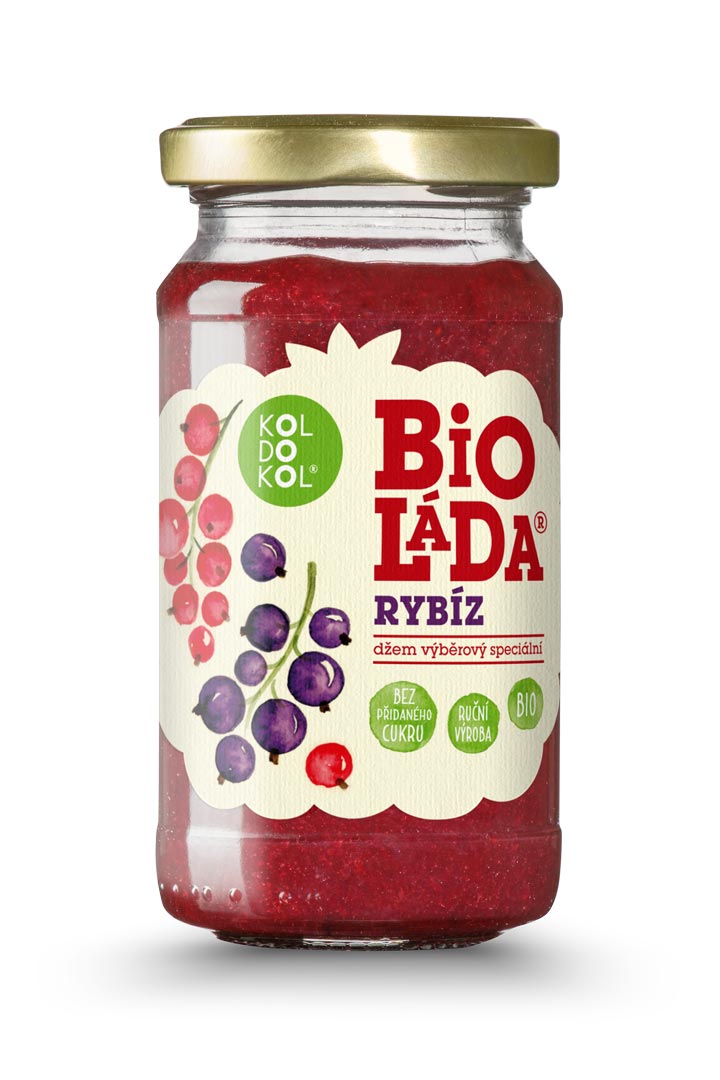 Bioláda rybíz 230g bio