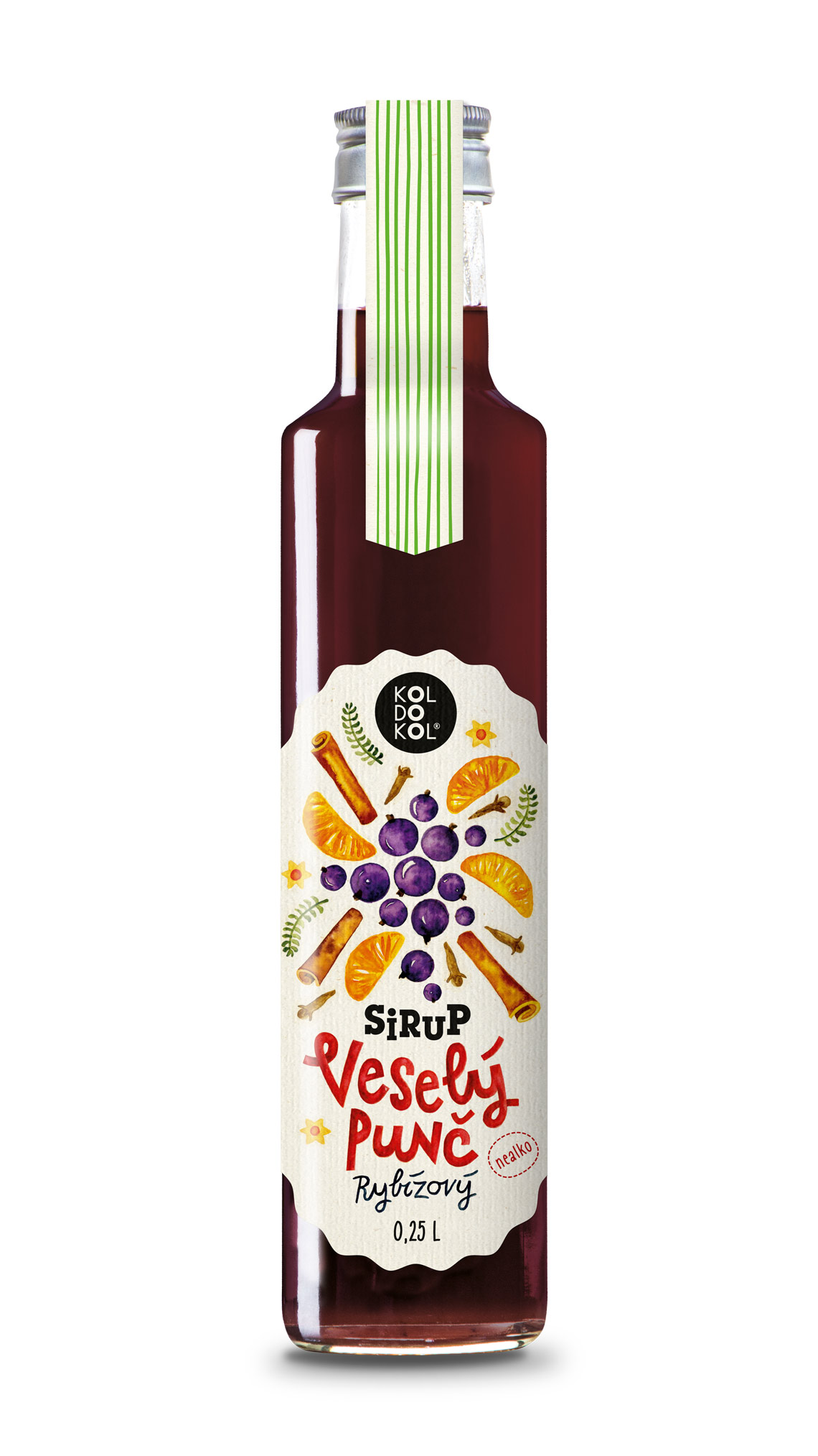 Rybízový veselý punč sirup 250 ml