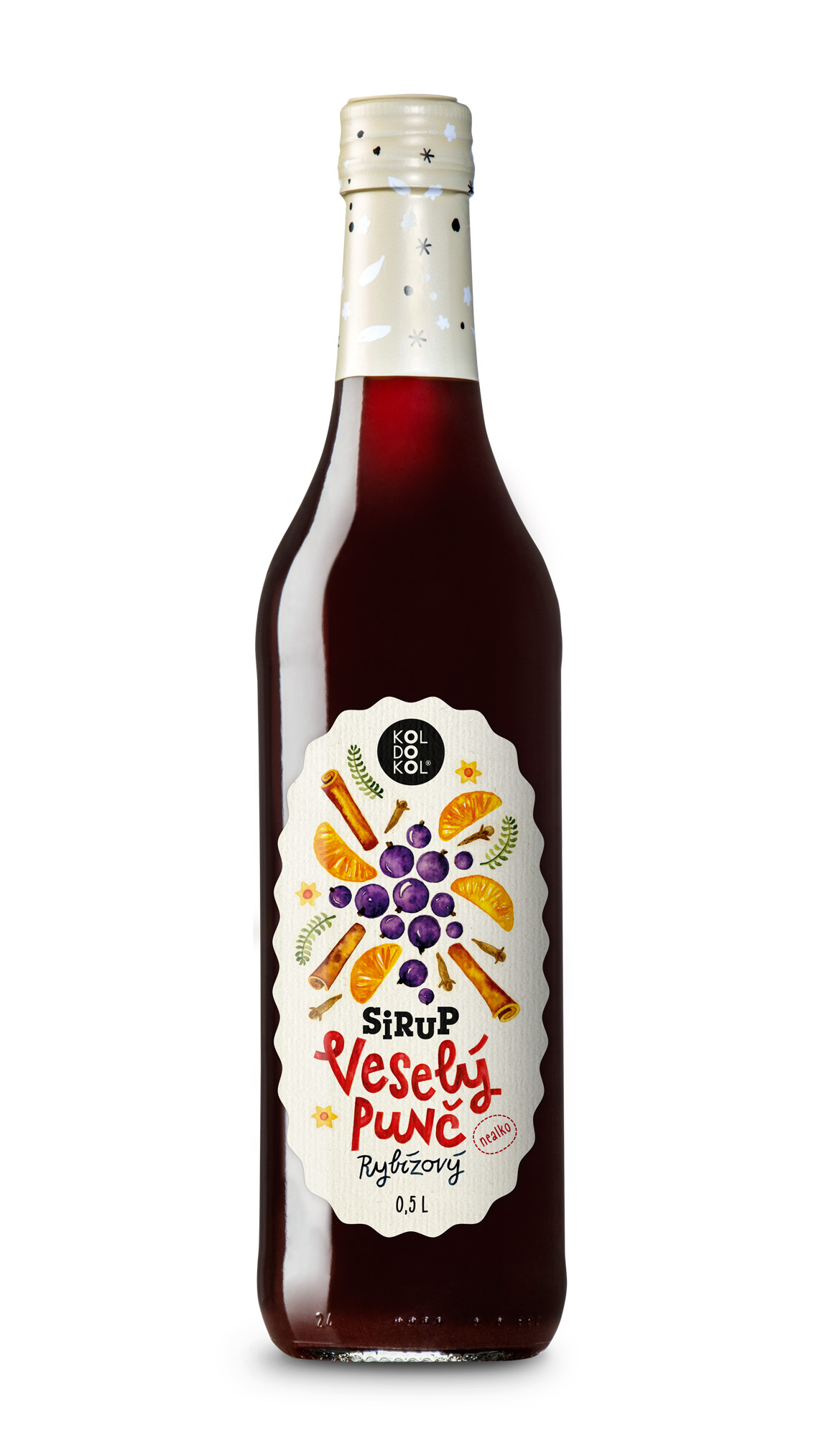 Rybízový veselý punč sirup 500 ml