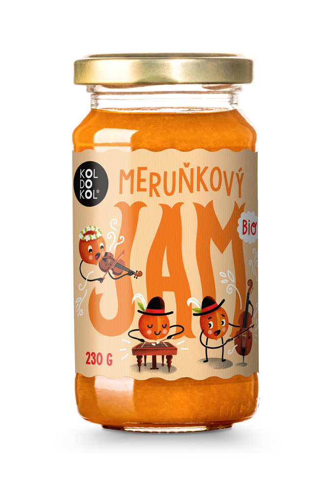 JAM Meruňka 230g bio