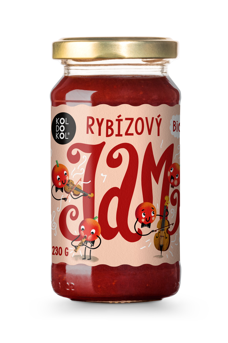 JAM Rybízový 230g bio