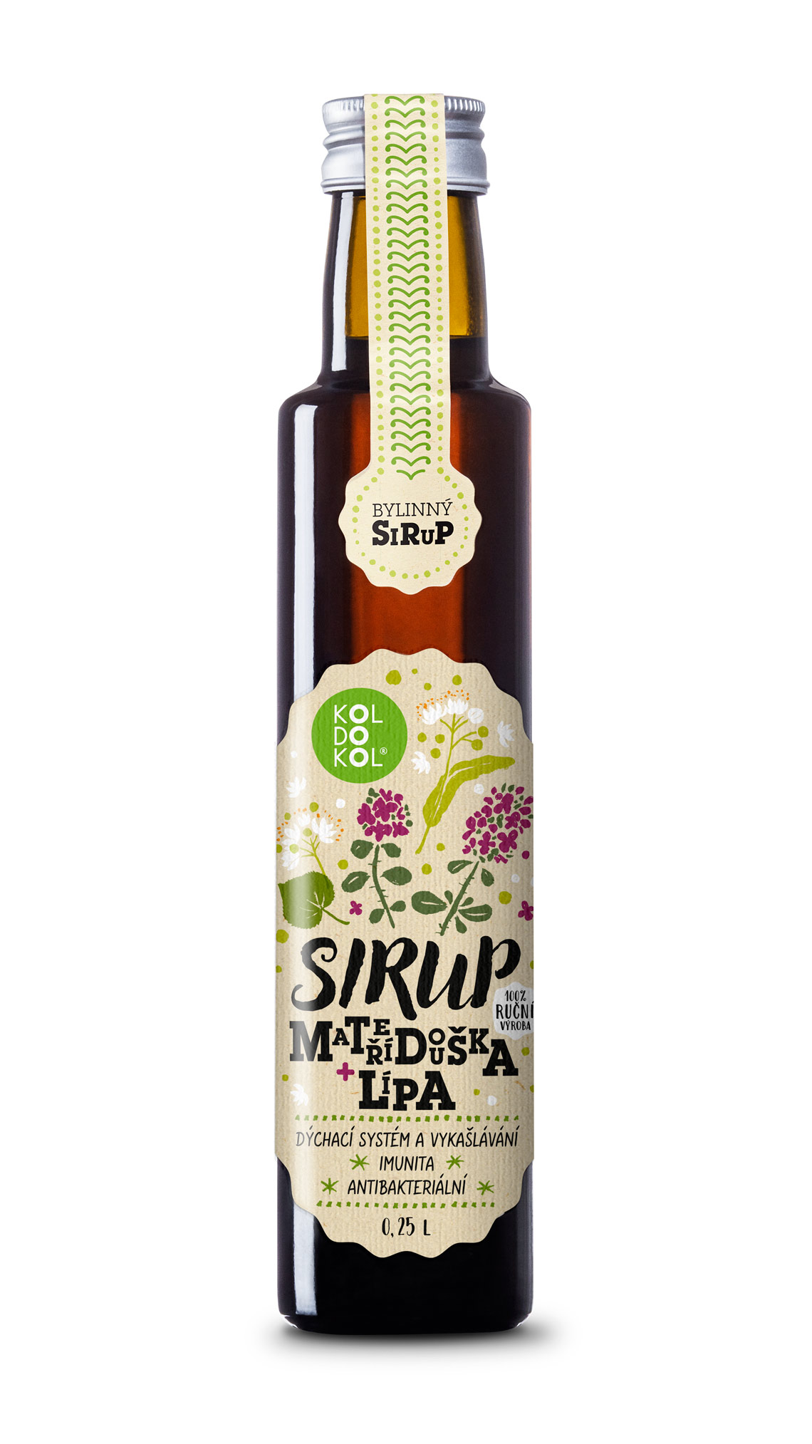 Mateřídouška a lípa sirup 250 ml