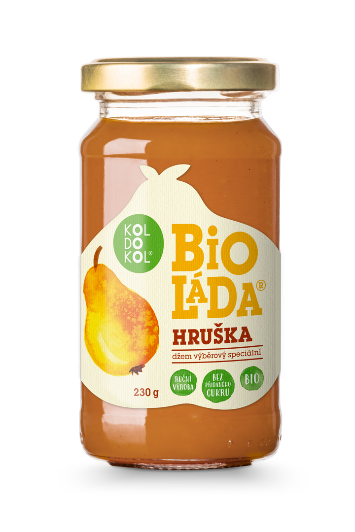 Bioláda hruška 230g bio