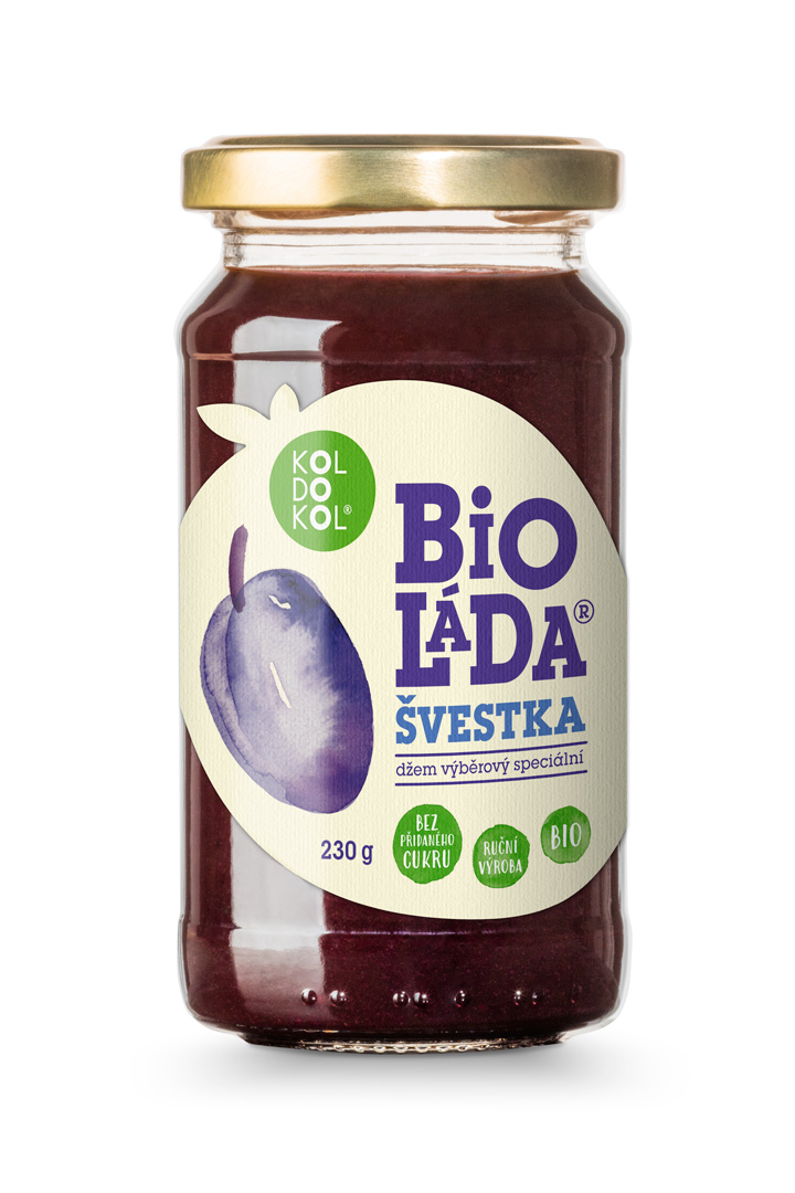 Bioláda švestka 230g bio