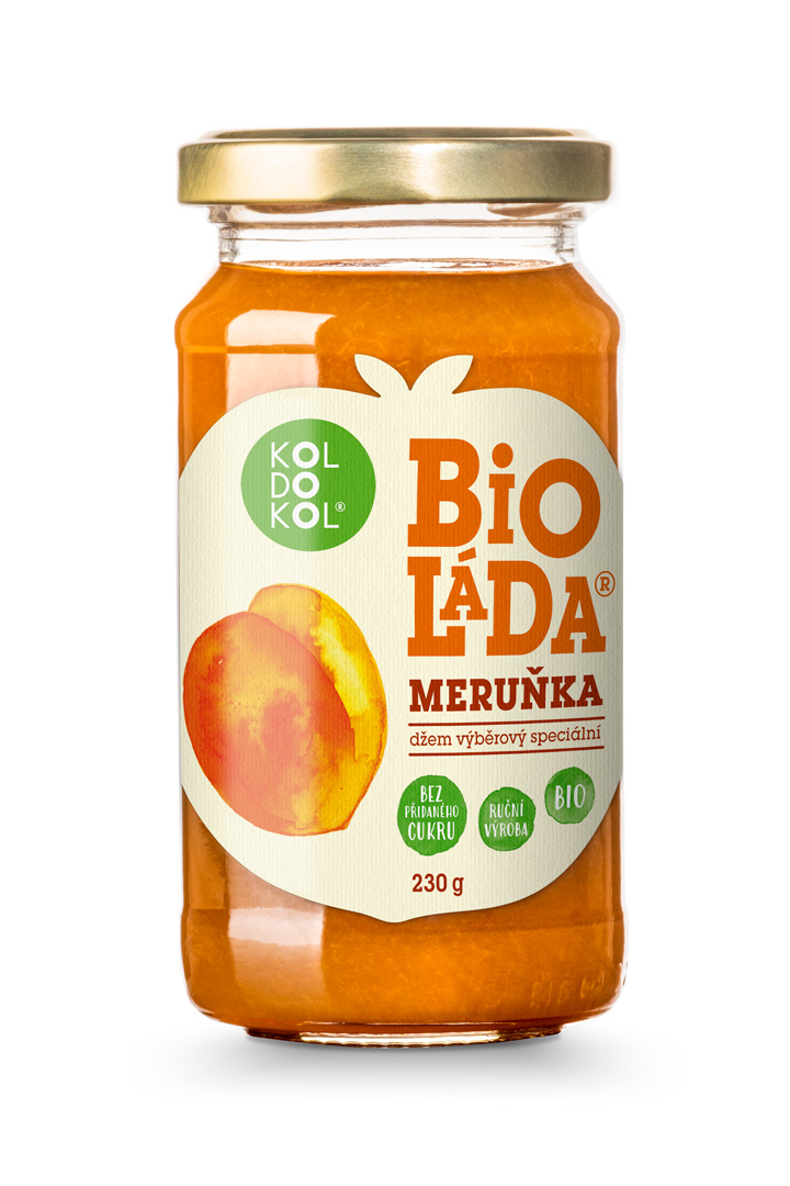 Bioláda meruňka 230g bio