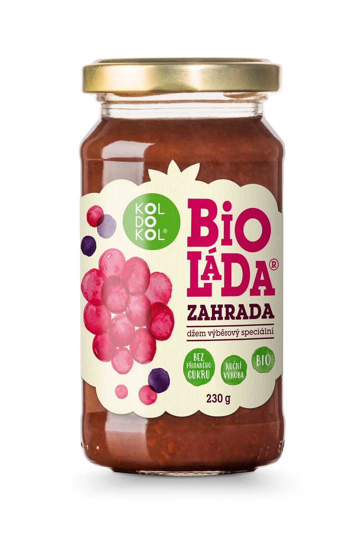 Bioláda zahrada 230g bio