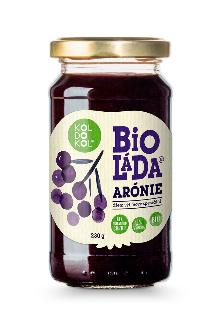 Bioláda arónie 230g bio