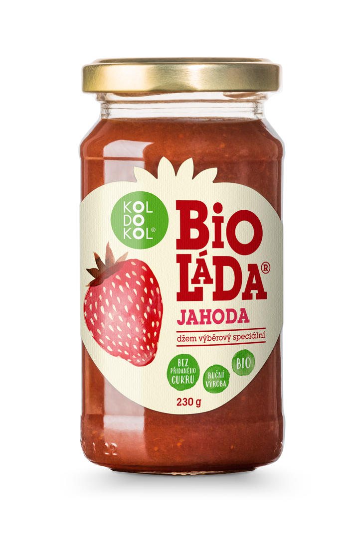 Bioláda jahoda 230g bio