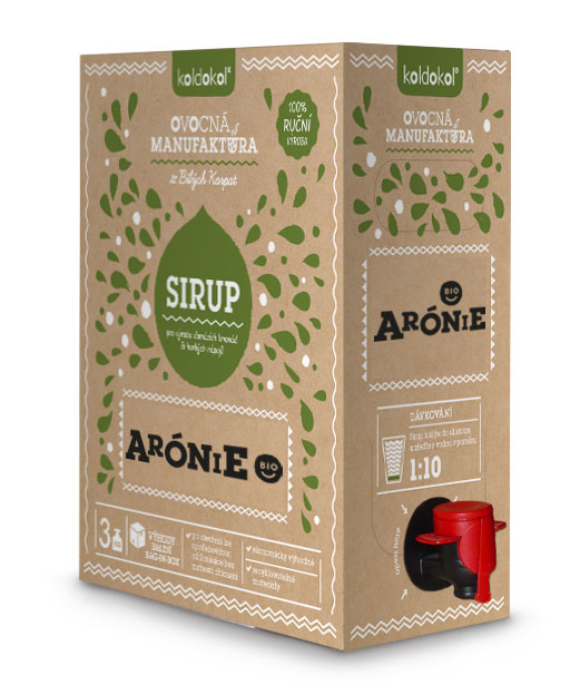 3kg BIO Arónie sirup