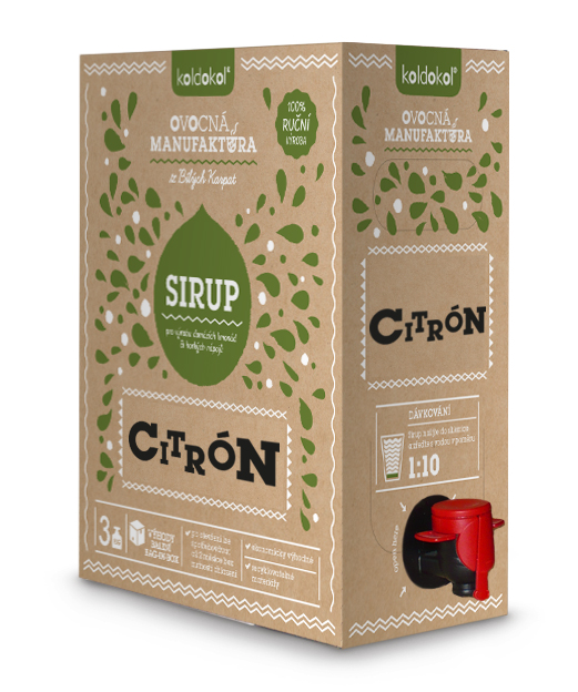 3kg Citrón sirup