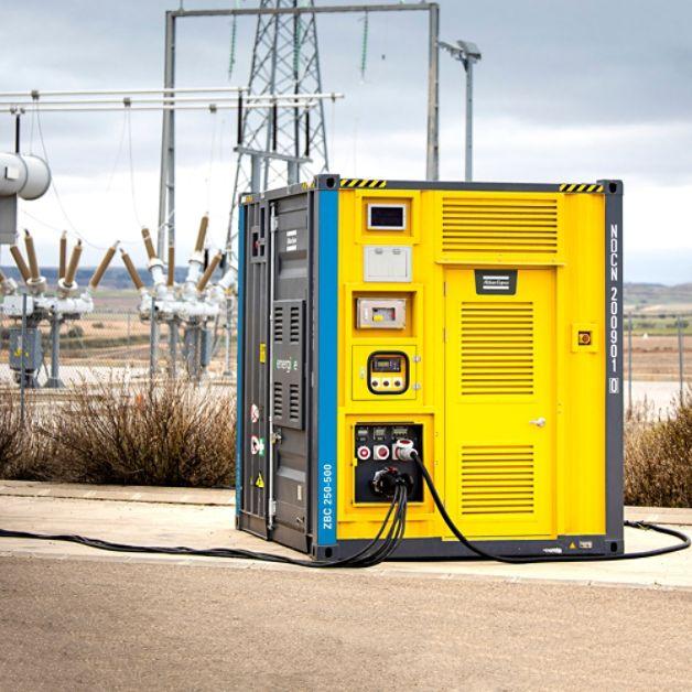 Systémy skladovania energie ZenergiZe od spoločnosti Atlas Copco