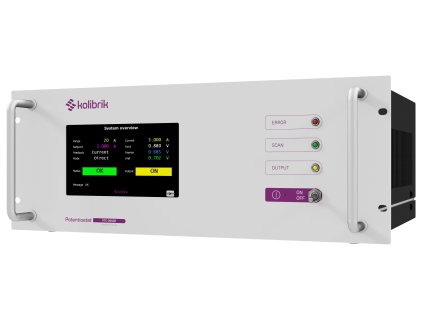 Potentiostat PTC-0550E - front view
