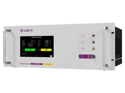 Potentiostat PTC-1020E - front view