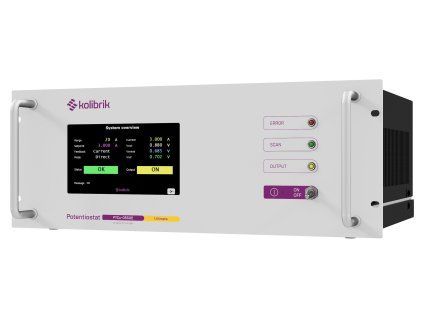 Potentiostat PTC-0550E - front view
