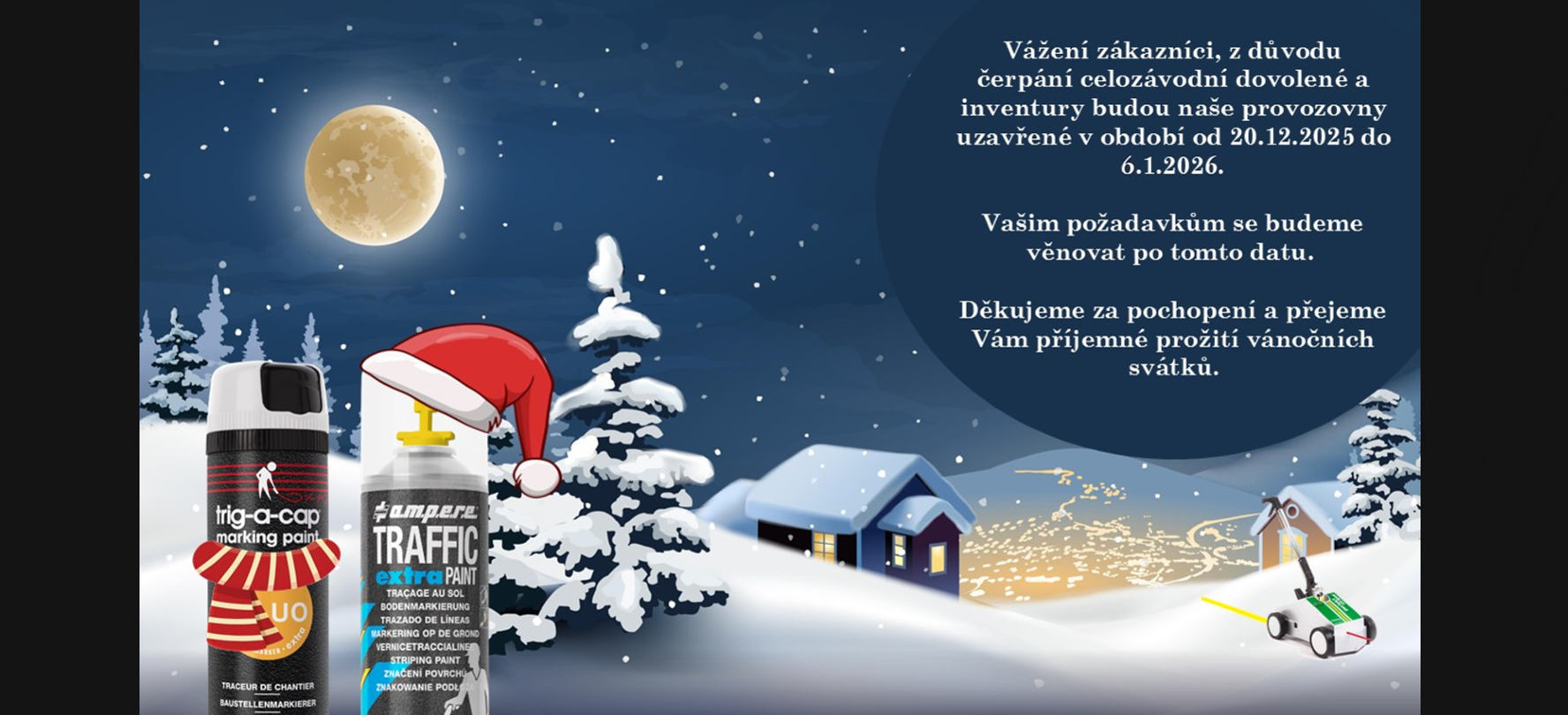 Vánoční pauza 2025