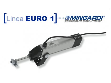 EURO 1+ (Varianta produktu EURO 1+ Elektrický otvírač oken a světlíků EURO 1+ Zdvih||Napětí||Síla 500mm||24V||450N)