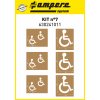 Šablona Kit n°7 Stání pro invalidy