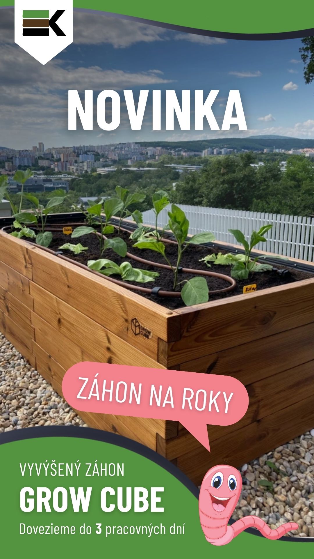 Novinka GROW CUBE