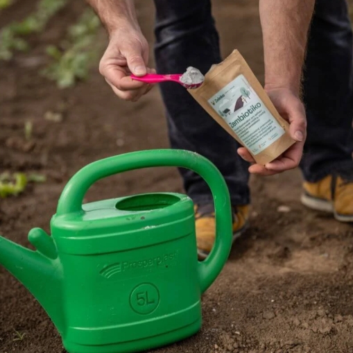 Pôdny biostimulant s mikroorganizmami ZEMBIOTIKO použitie