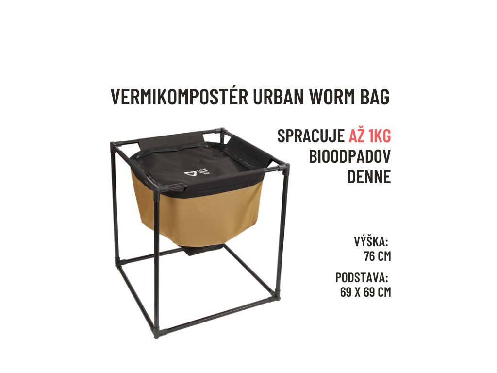 Urban Worm Bag - novinka v Európe!