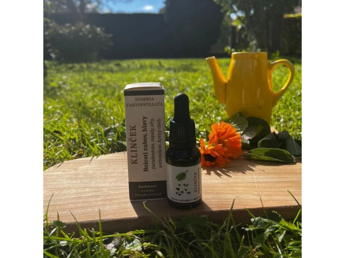 Terapeutické kvapky s tetra extraktom klinčekovca voňavého (20%/3000mg) v MTC – C8 oleji