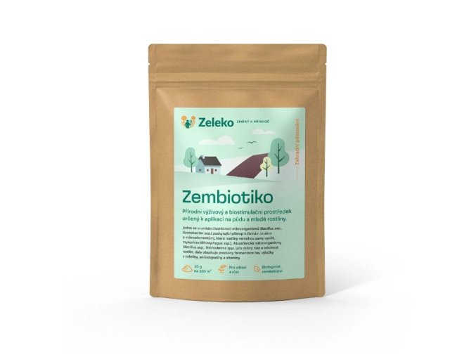 Pôdny biostimulant s mikroorganizmami ZEMBIOTIKO